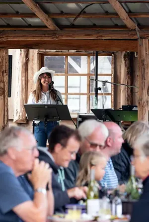 Hvidbjerg Strand Camping Resort Western Nights Livemusik