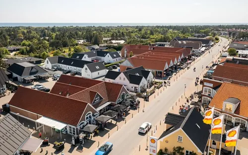 Hvidbjerg Strand Camping Resort Blaavand By Drone