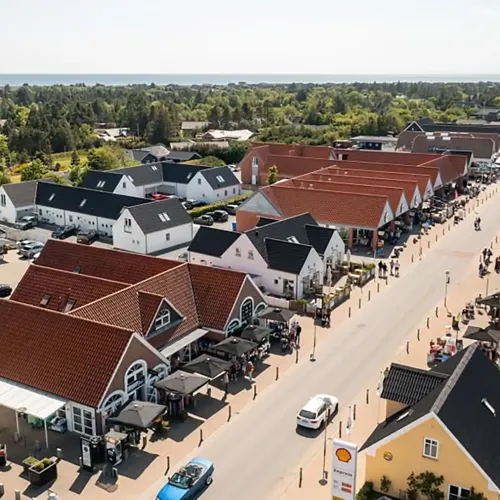 Hvidbjerg Strand Camping Resort Blaavand By Drone