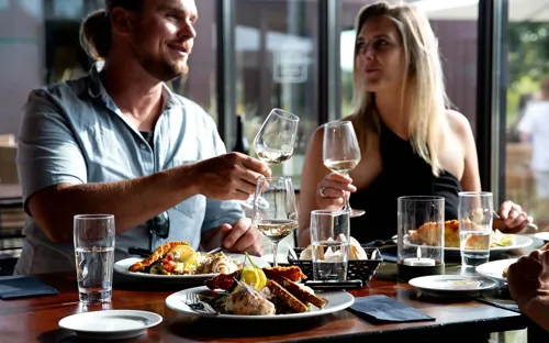 Hvidbjerg Strand Camping Resort Restaurant Hvidbjerg Skaal