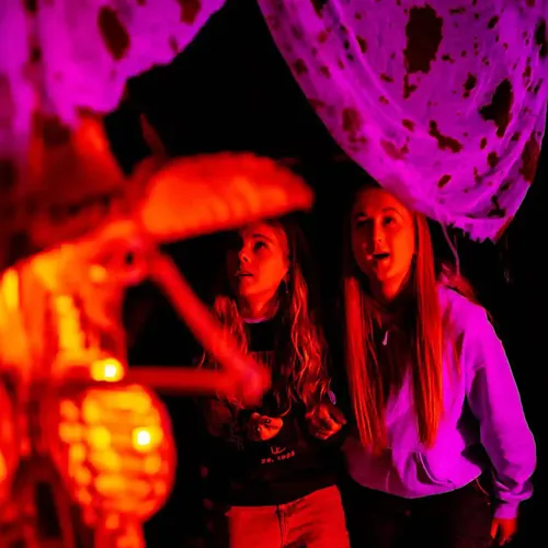 Hvidbjerg Strand Camping Resort Play City Halooween Piger Hoej