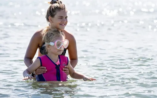 Hvidbjerg Strand Camping Resort Strand Bade