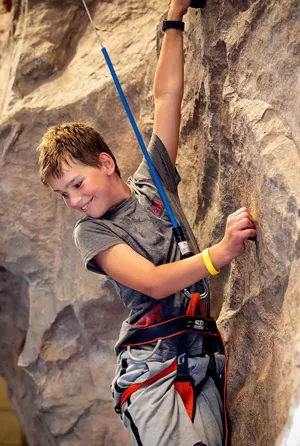 Hvidbjerg Strand Camping Resort Play City Legeland Klatre